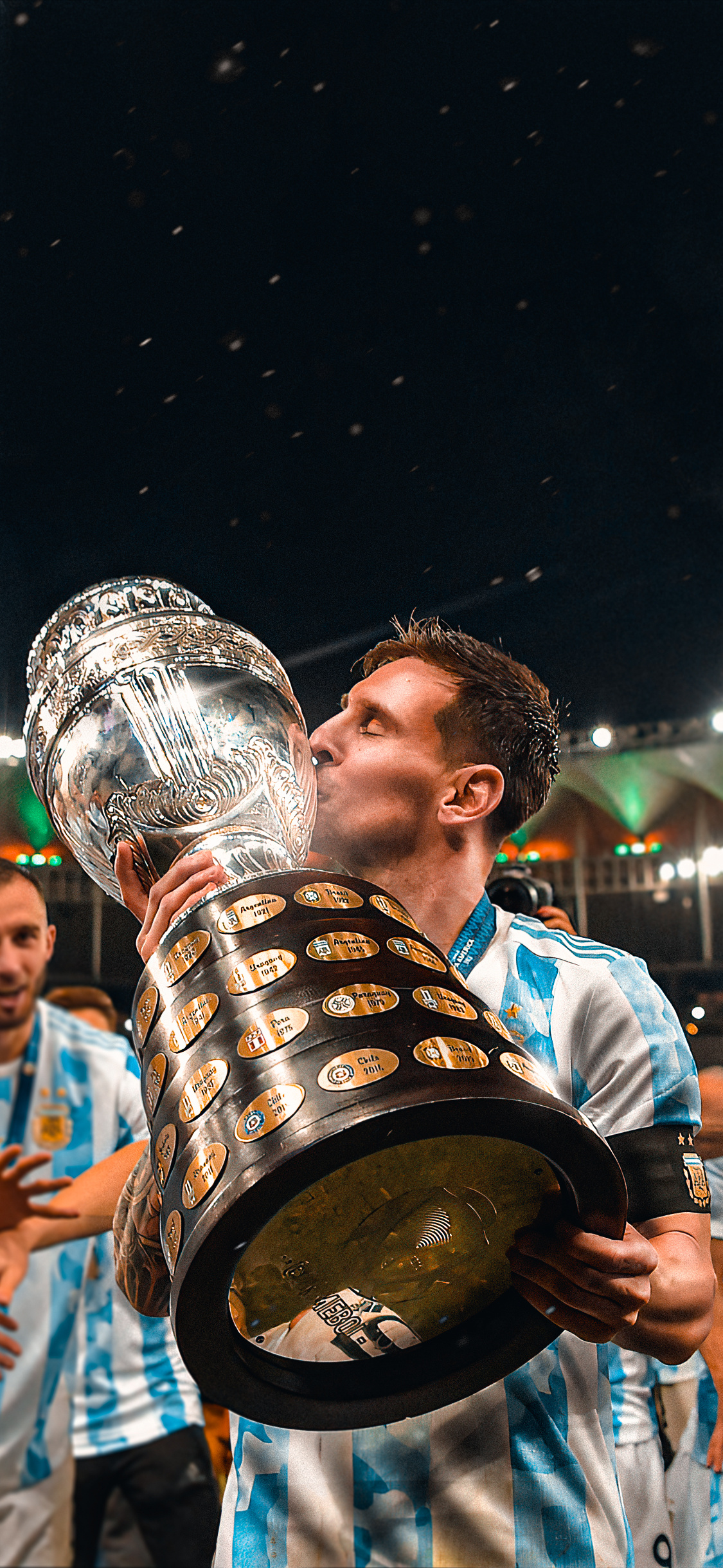 美洲杯夺冠壁纸!