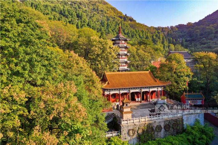 桂林全州:湘山寺景区迎来最美秋色(图)|湘山寺|全州|新闻网_新浪新闻