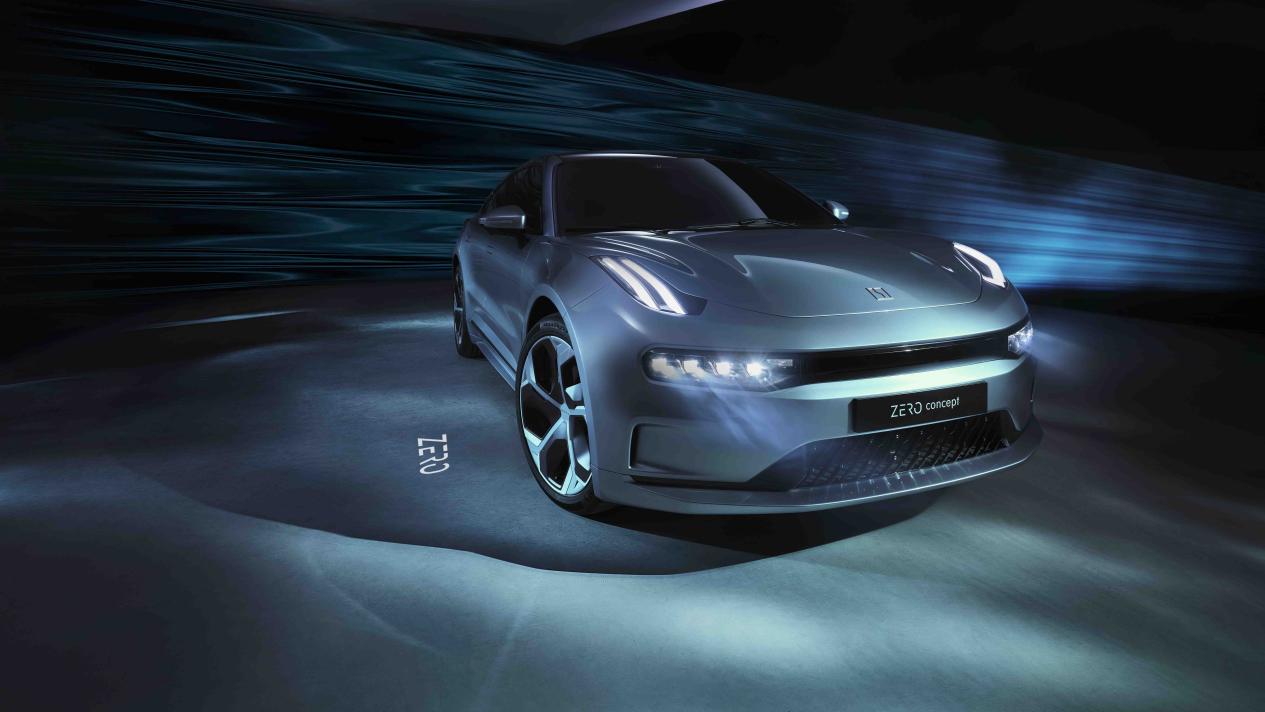 作为领克纯电动车架构(sea浩瀚)的首款车型,zero concept量产车的