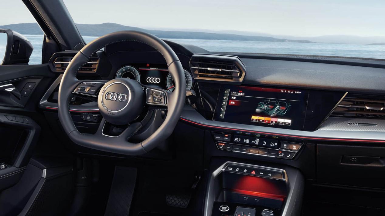 新款奥迪A3上市，全系都有迎宾灯？