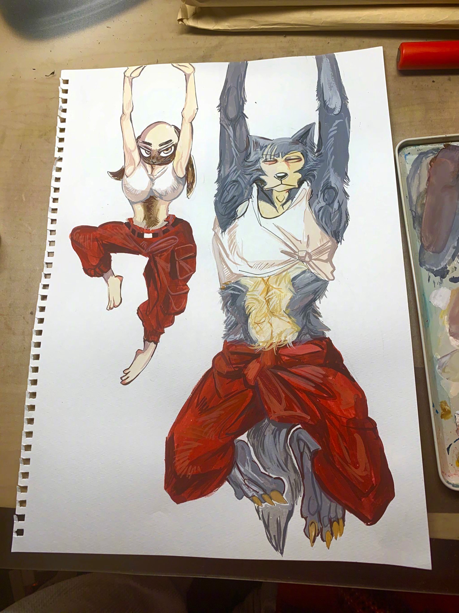 beastars板垣巴留近期新绘