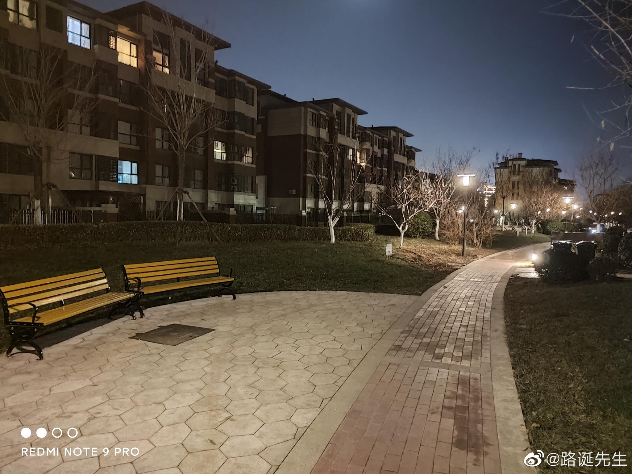 应网友要求拍了几张红米note9pro的夜景