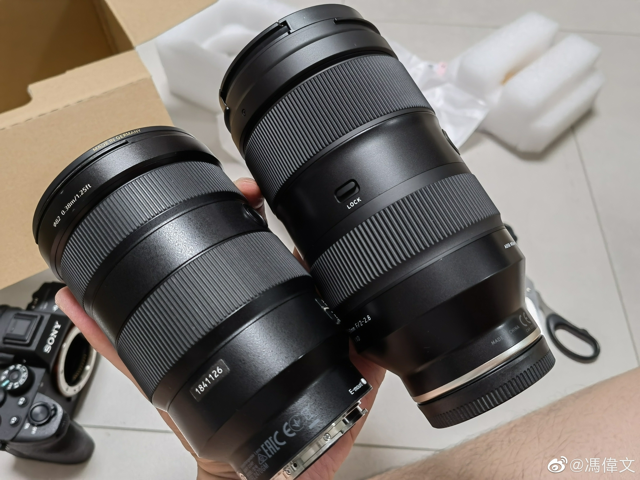 腾龙35-150mm f/2-2.8 到啦,开心……__财经头条