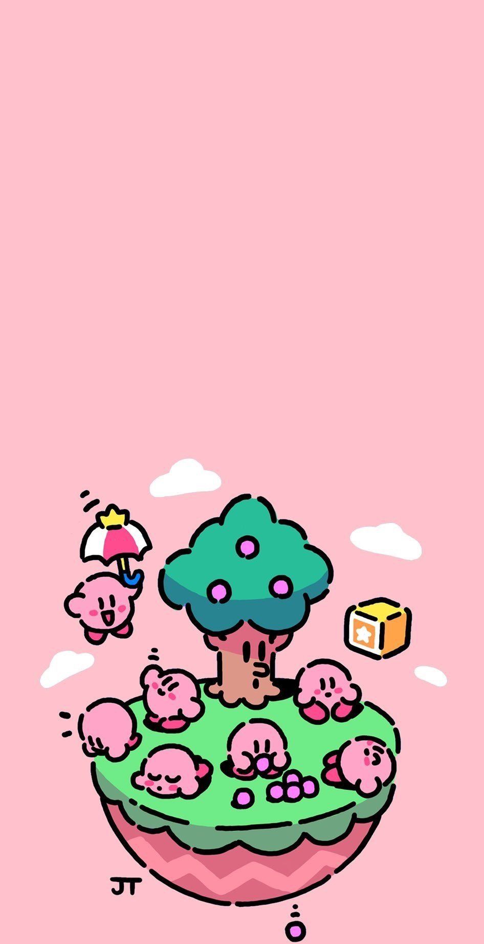 壁纸头像星之卡比