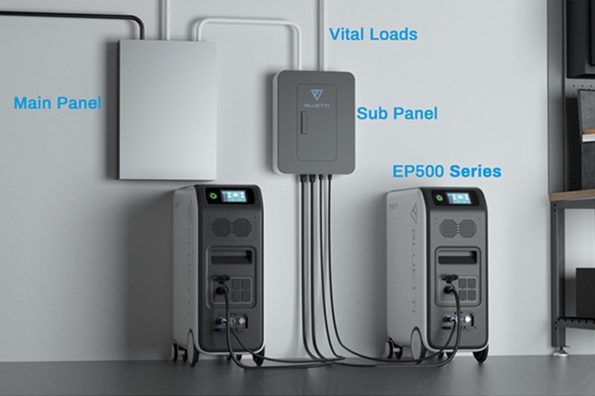 5100wh五度电储备bluetti推出ep500系列家庭备用电源