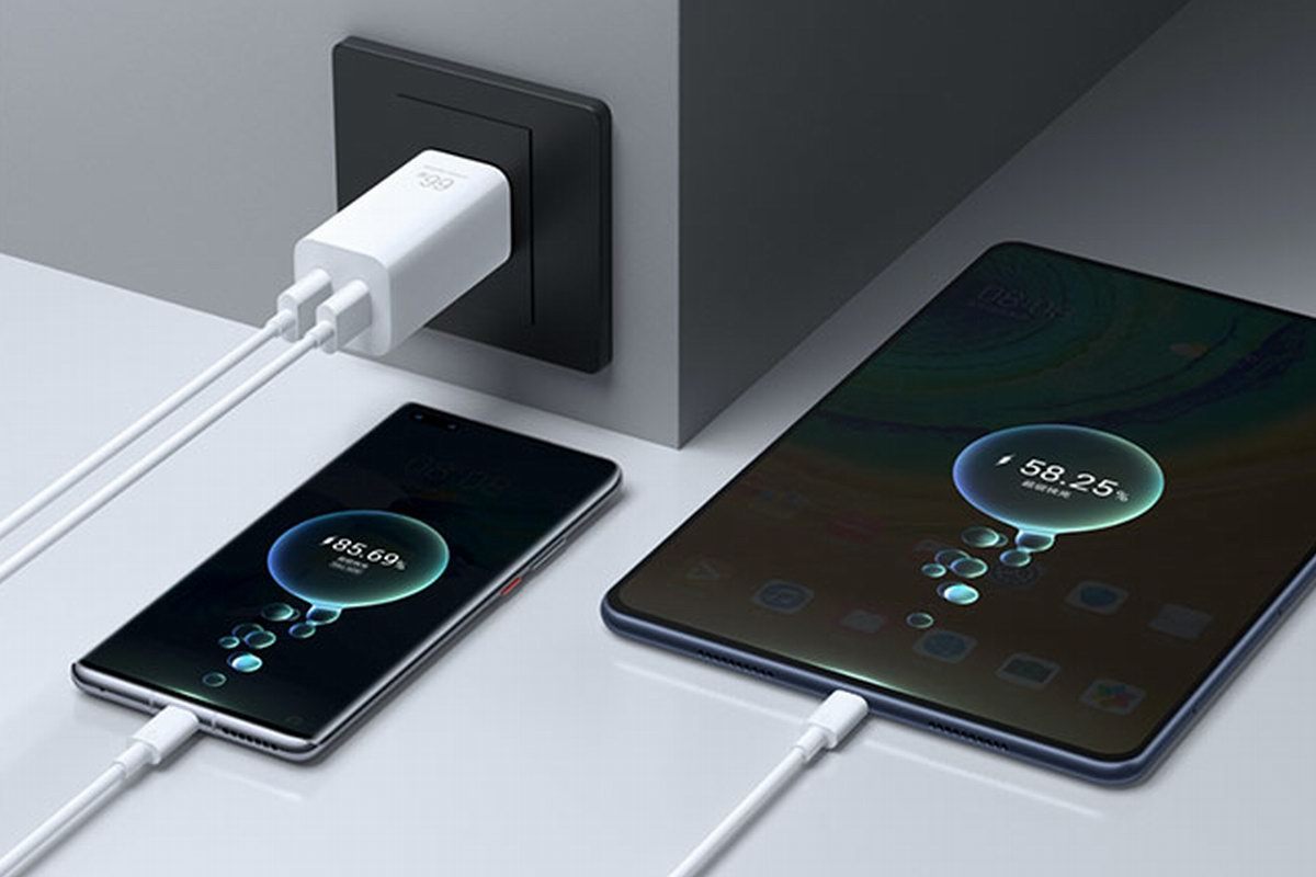 华为入局氮化镓快充市场推出66w超级快充充电器兼容65wpd