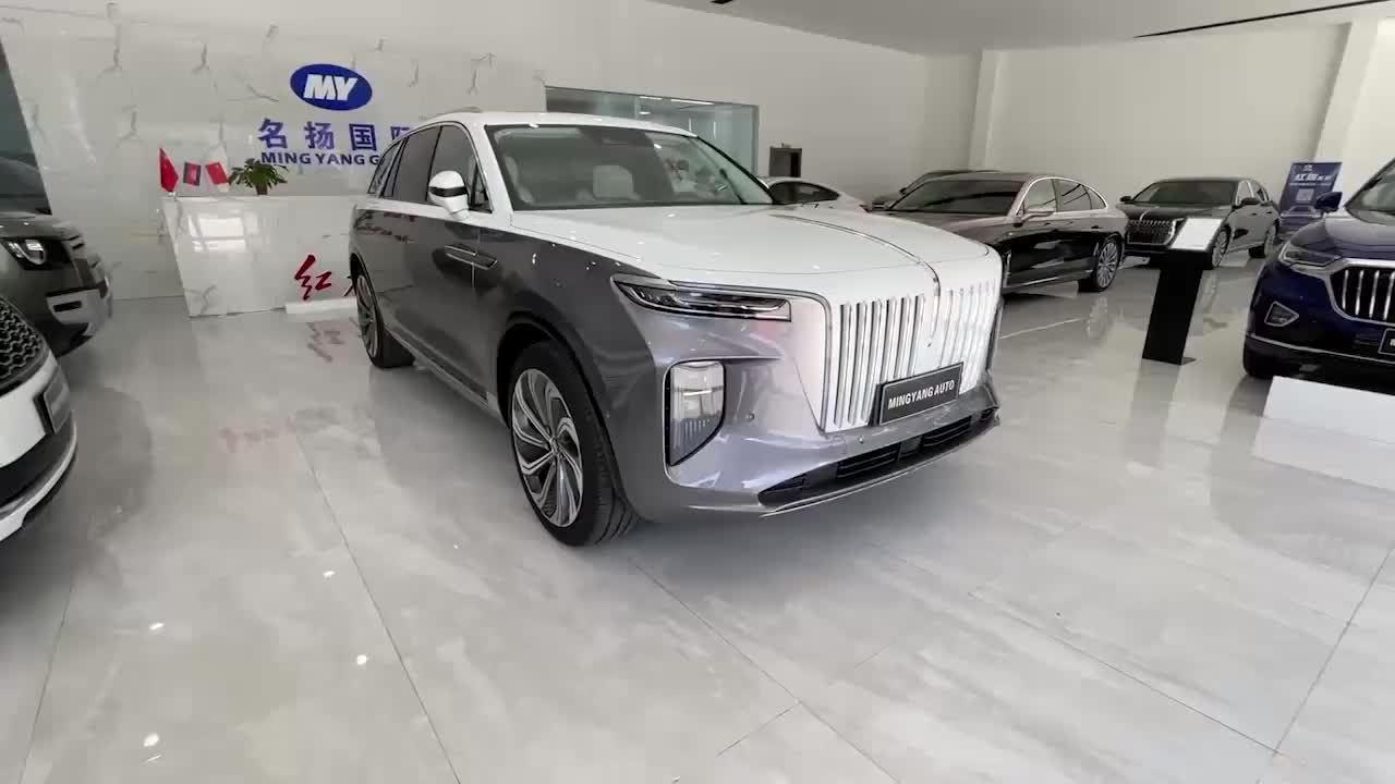 国产版库里南第一视角体验新红旗ehs950万看它不比宝马x7差