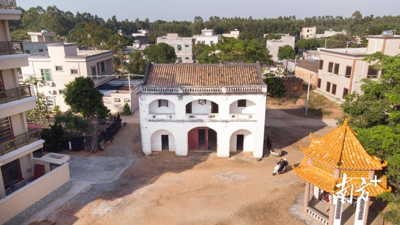 遂溪乐民镇一条硬化路唤醒千年古城遗址