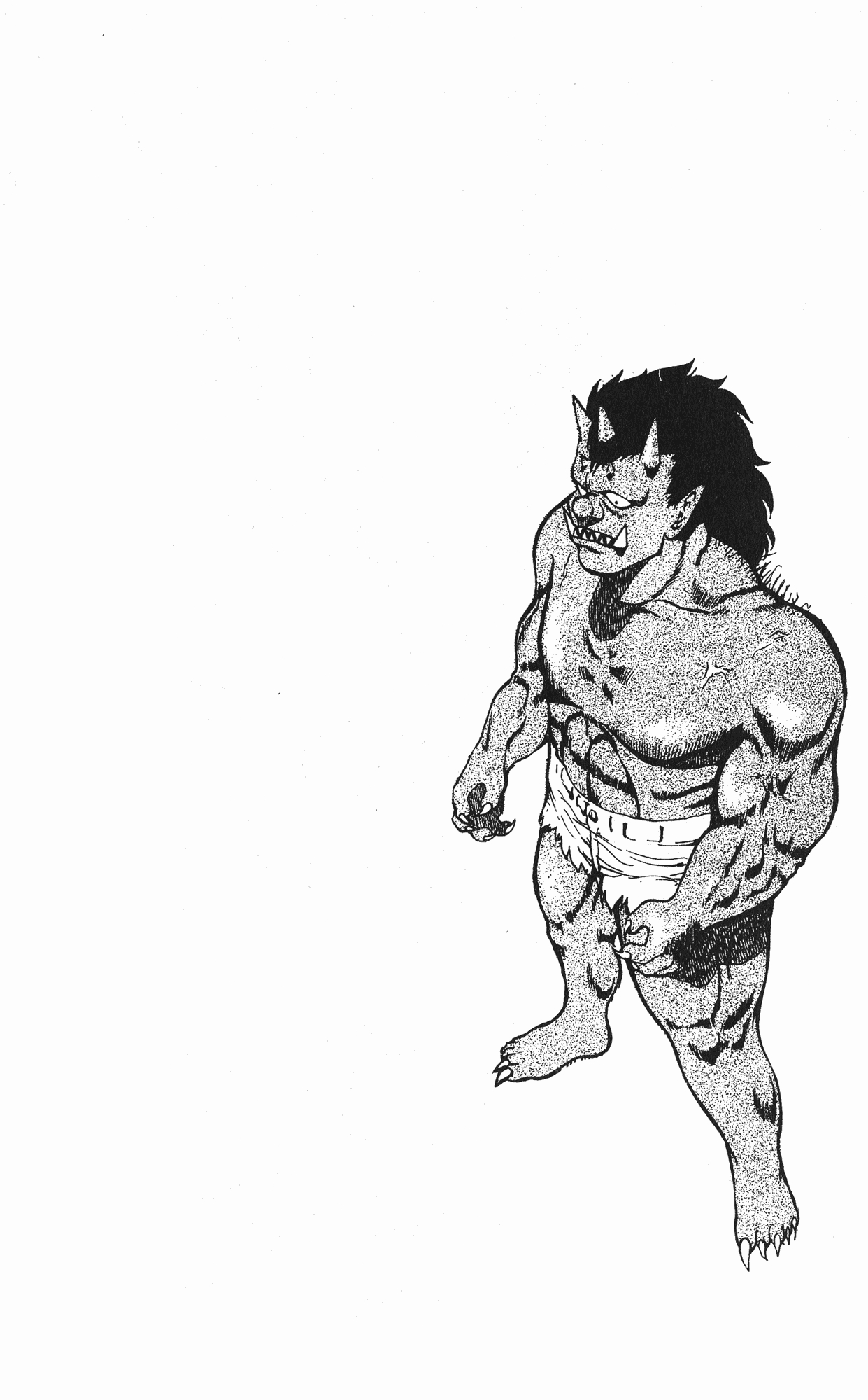 富坚义博原作漫画幽游白书第20话三只妖怪