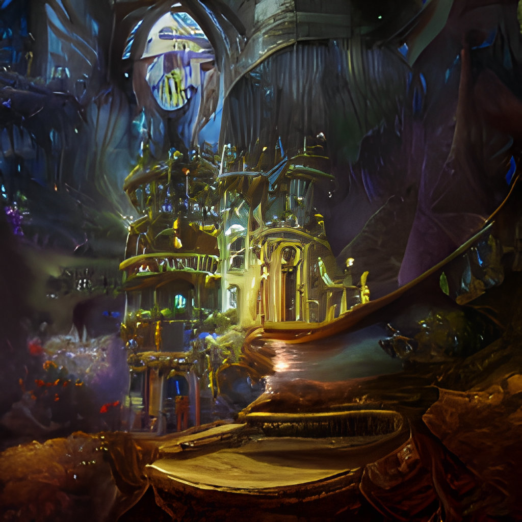 梦幻城堡 | 皮皮·ai创作_高清图集_新浪网