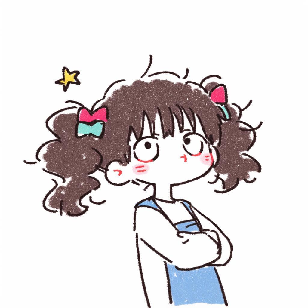 潦草小人插画头像