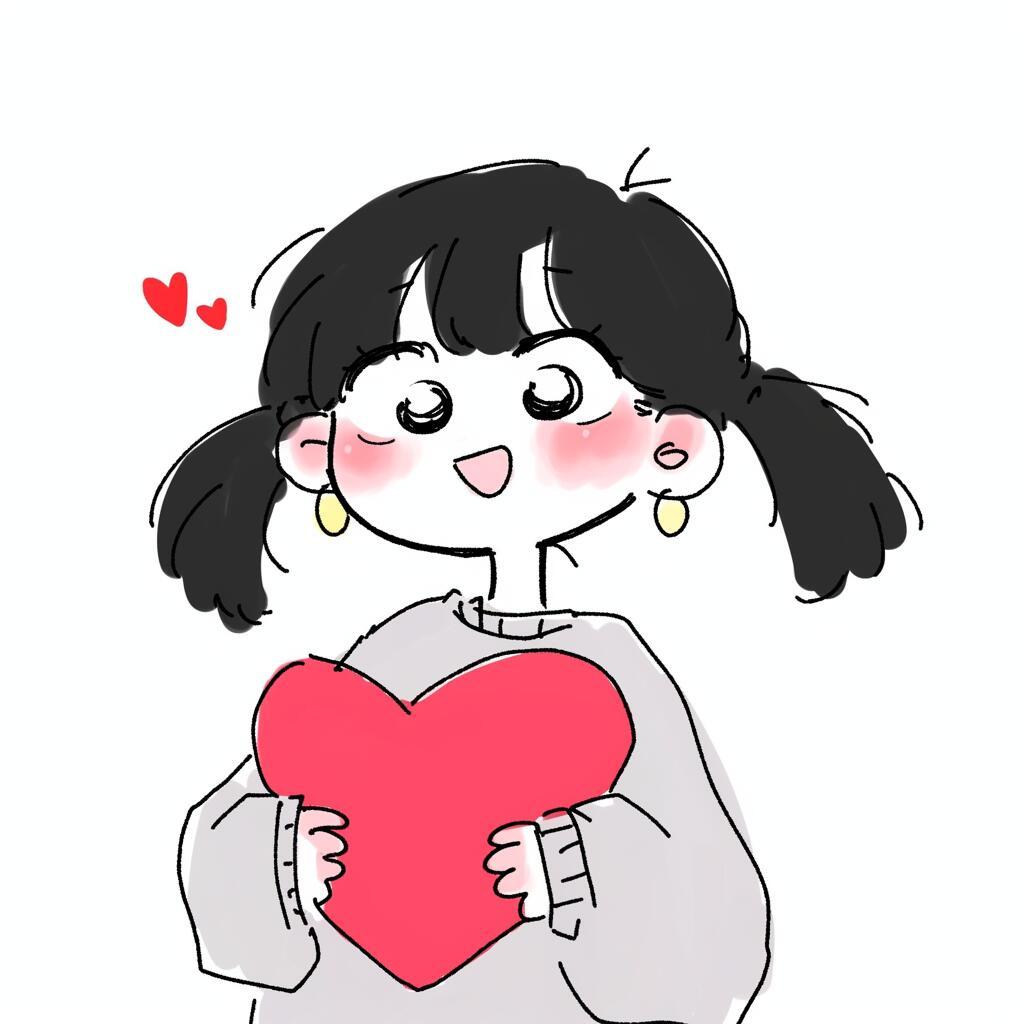 潦草小人插画头像