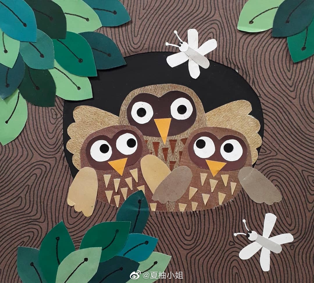 05.10 18:52:56            夏柚小姐 1 / 9 童趣可爱的动物拼贴画( .