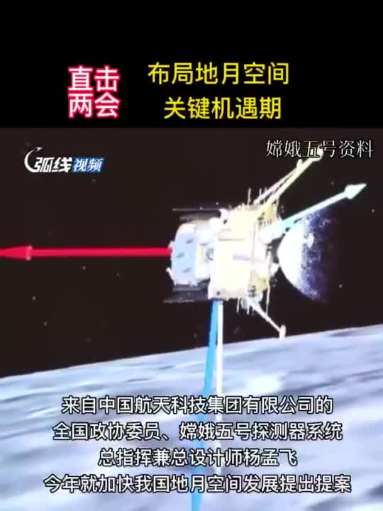 杨孟飞委员：构建地月空间基础设施，抢占先机领跑产业市场