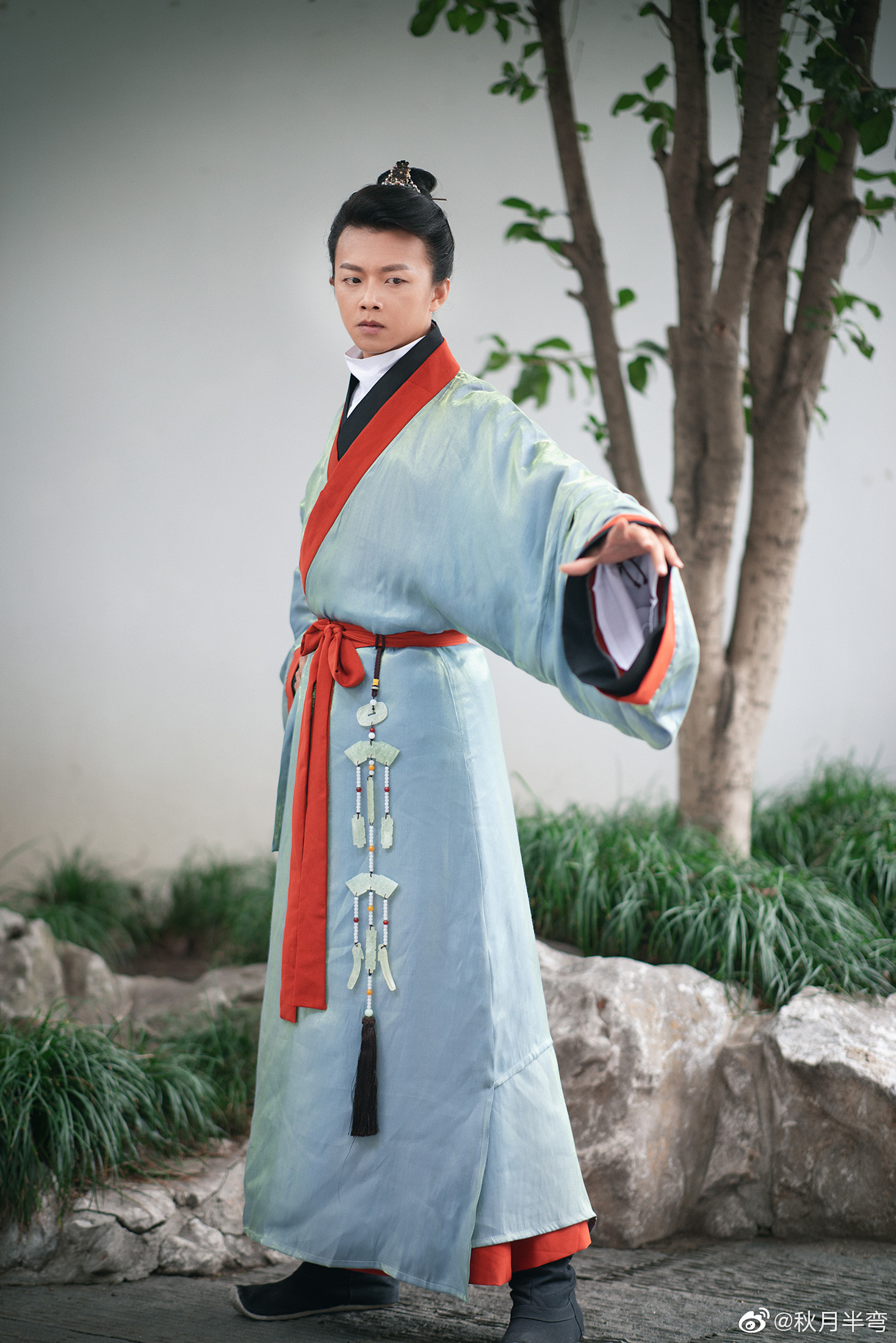 汉服商品图--马王堆复原直裾襌衣 我 九歌……