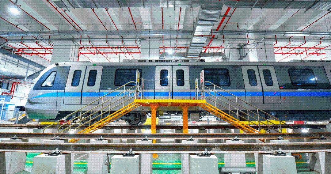 地铁20号线落点为集成化全功能列车通信控制技术工程示范列车,全车