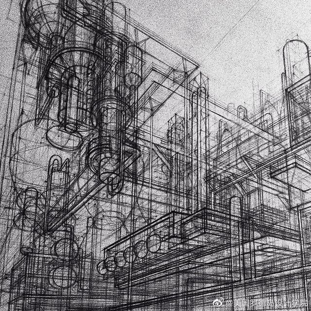 艺术家 adelina gareeva 的建筑透视图……__财经头条