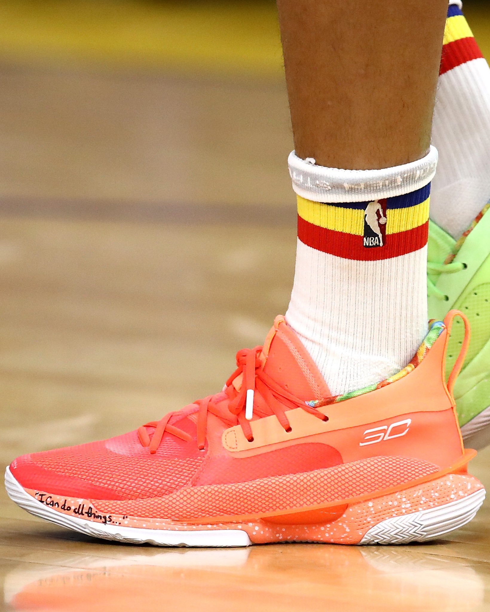 今日nba球员上脚球鞋