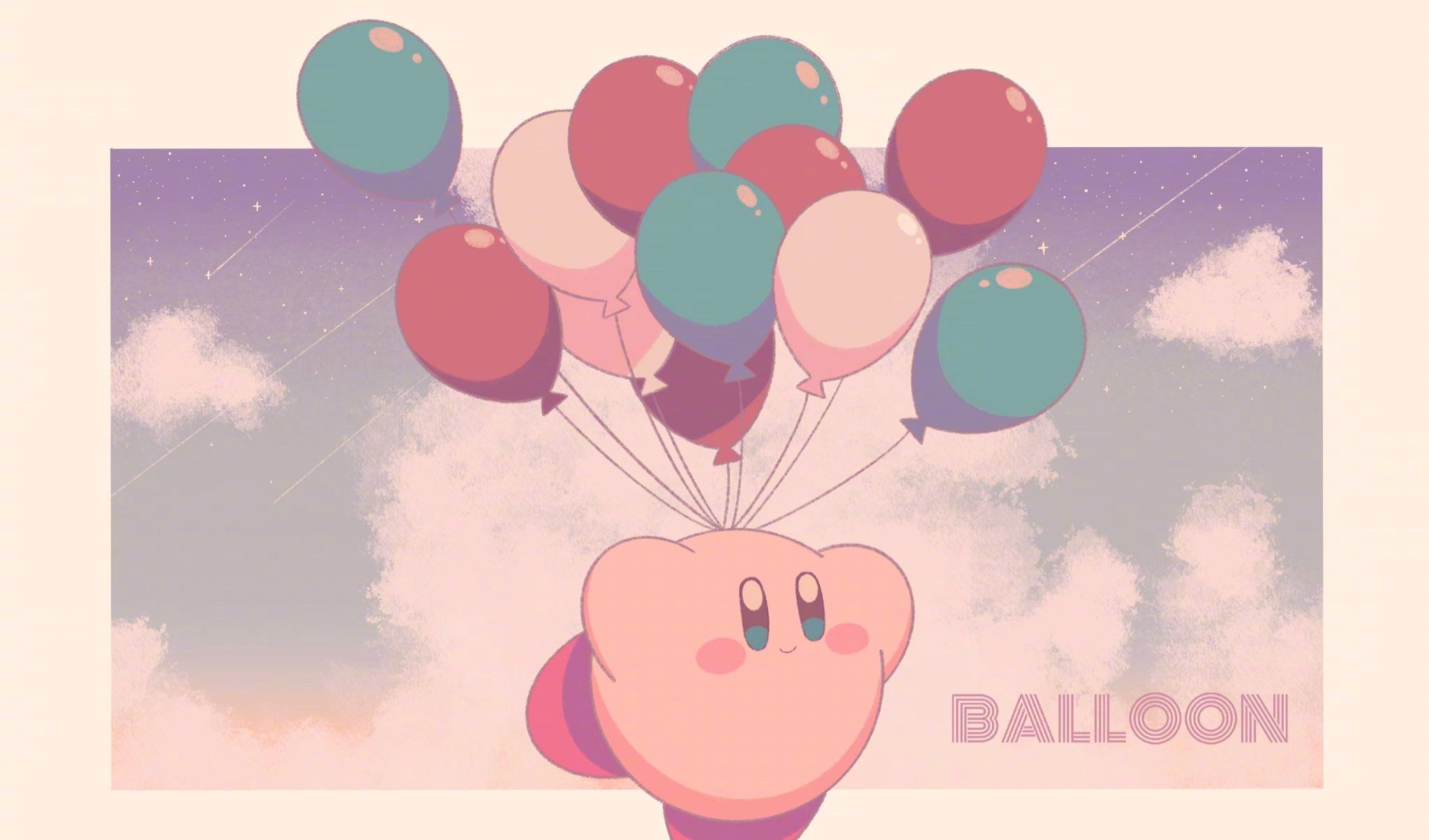 壁纸头像星之卡比