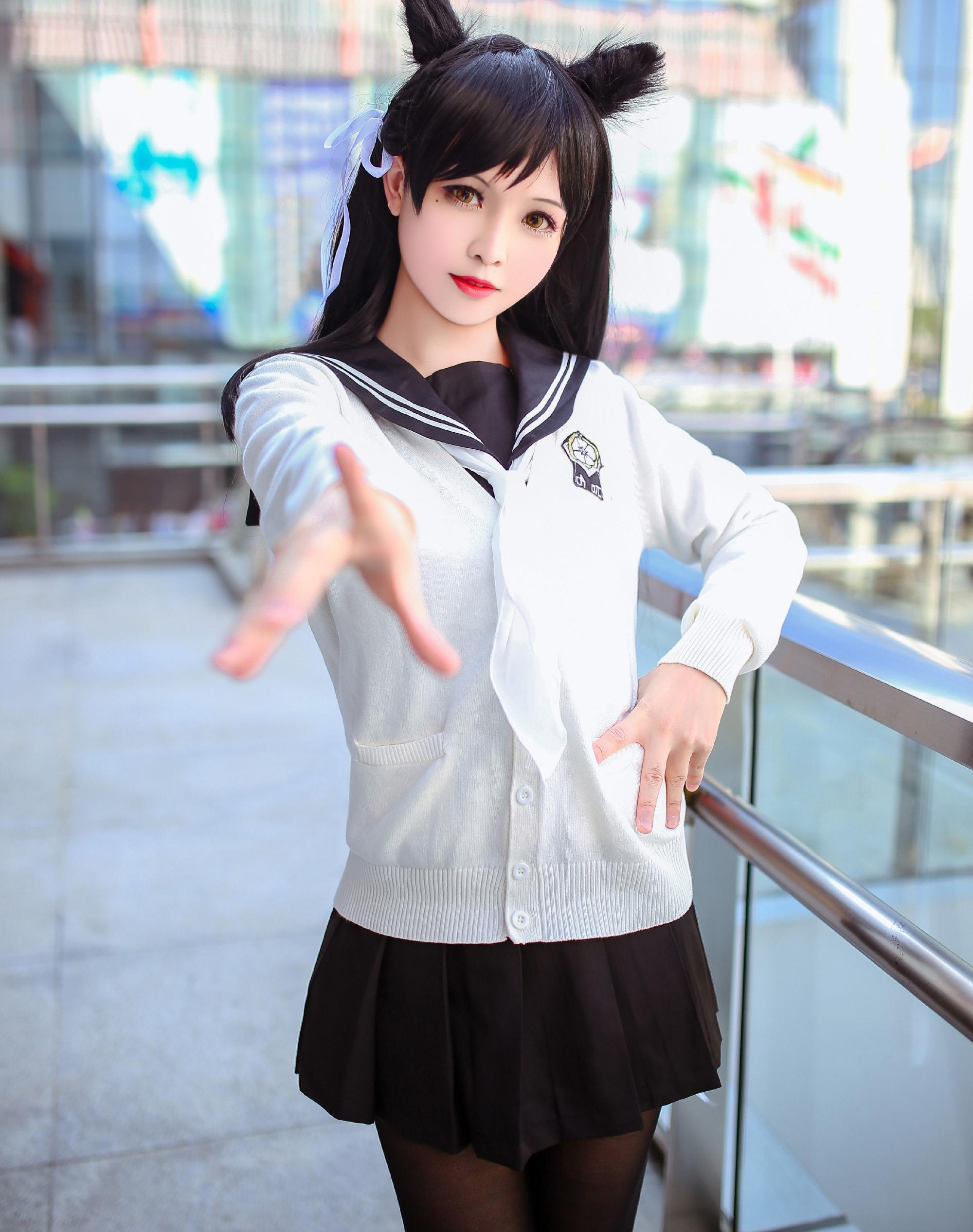 碧蓝航线爱宕cos这么可爱的果然都是男孩子