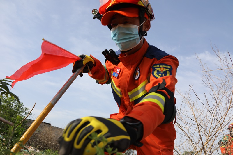 陕西消防开展重大地震灾害跨区域应急救援拉动演练