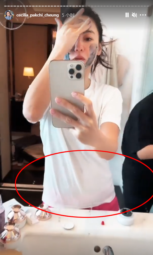 肚子凸起被疑怀第四胎,她晒视频秒破传言