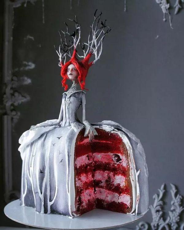 如果让画师来做蛋糕,场面控制不住了,这些翻糖蛋糕堪称艺术品