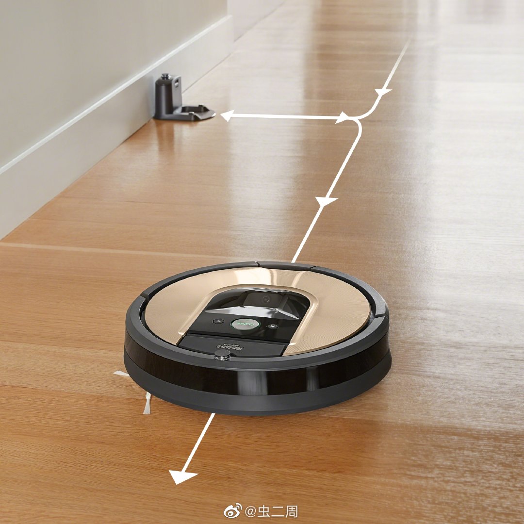 二周最近用了一款irobot roomba 961的扫地机器人