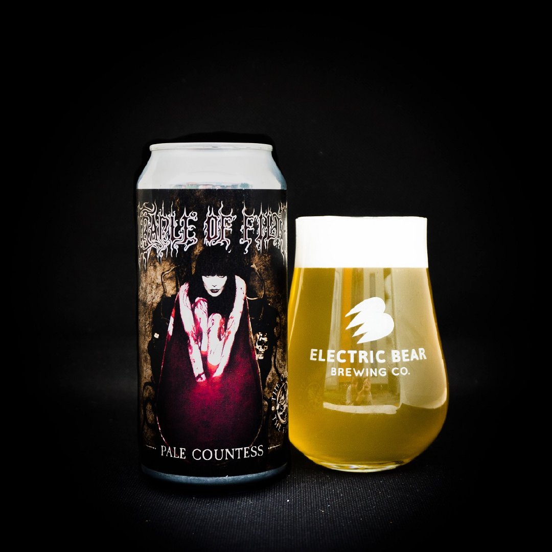 英国哥特 乐队cradle of filth(污秽摇篮)与独立酒厂electric bear