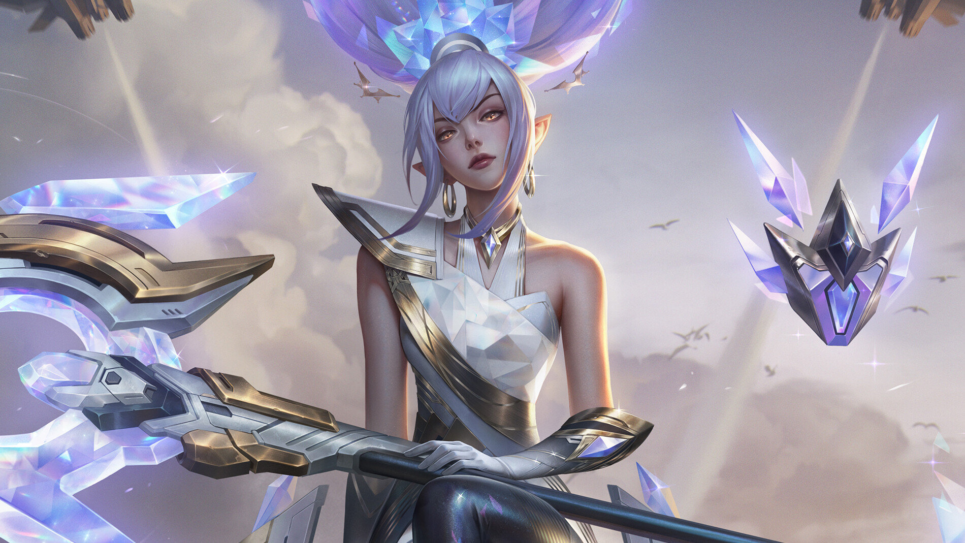 至臻 海珀利安小队 x09-星环灵风 迦娜过程稿&细节