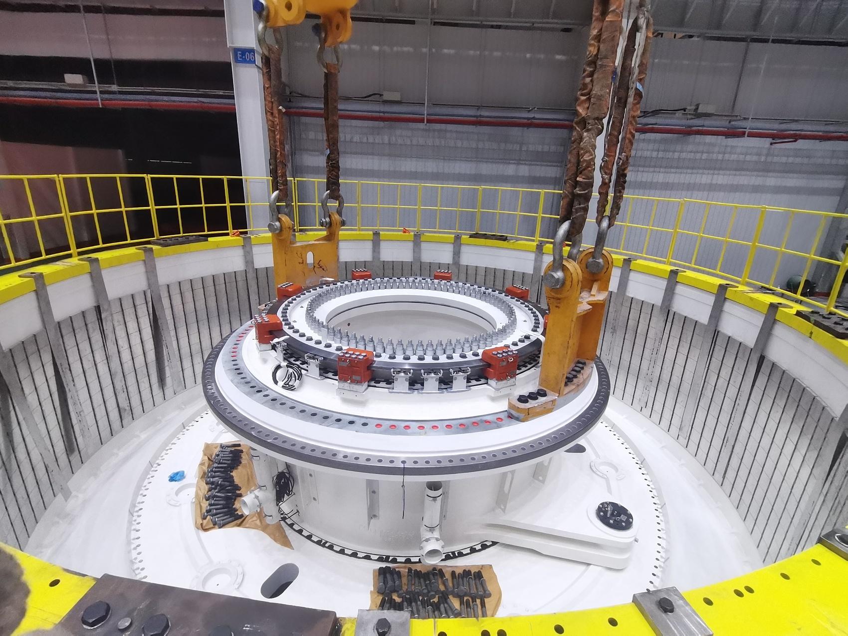 亚洲单机容量最大海上风电电机在川成功研制