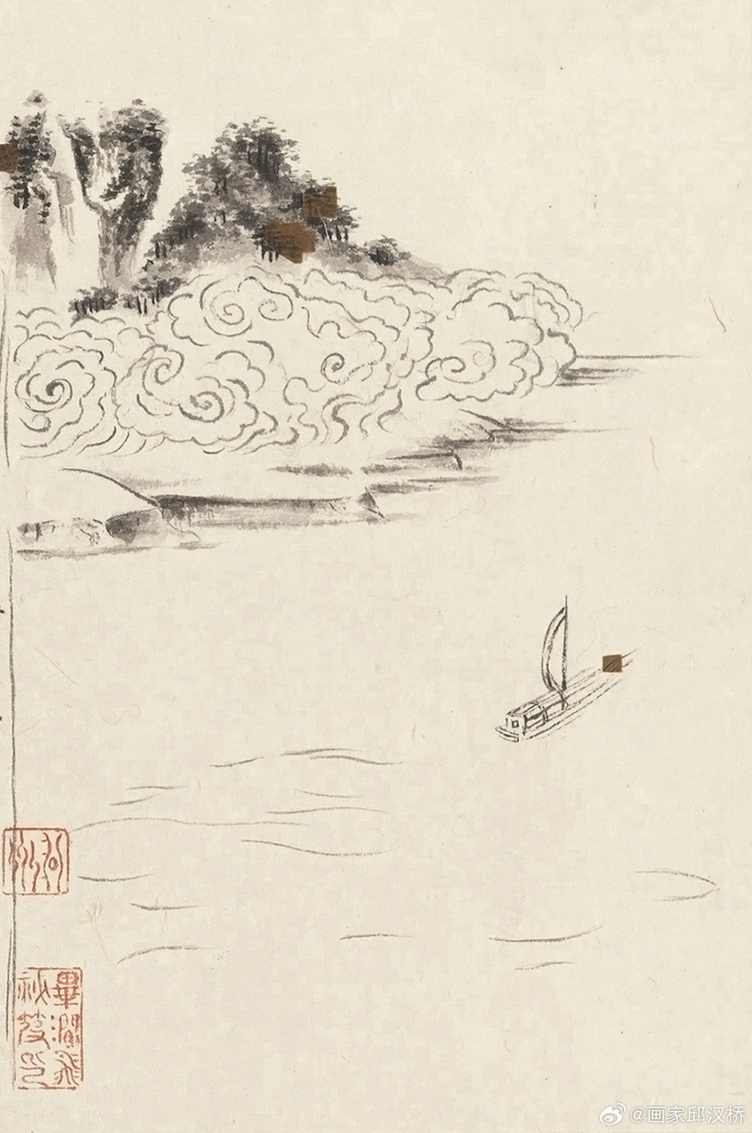 北宋李公麟《孝经图卷》