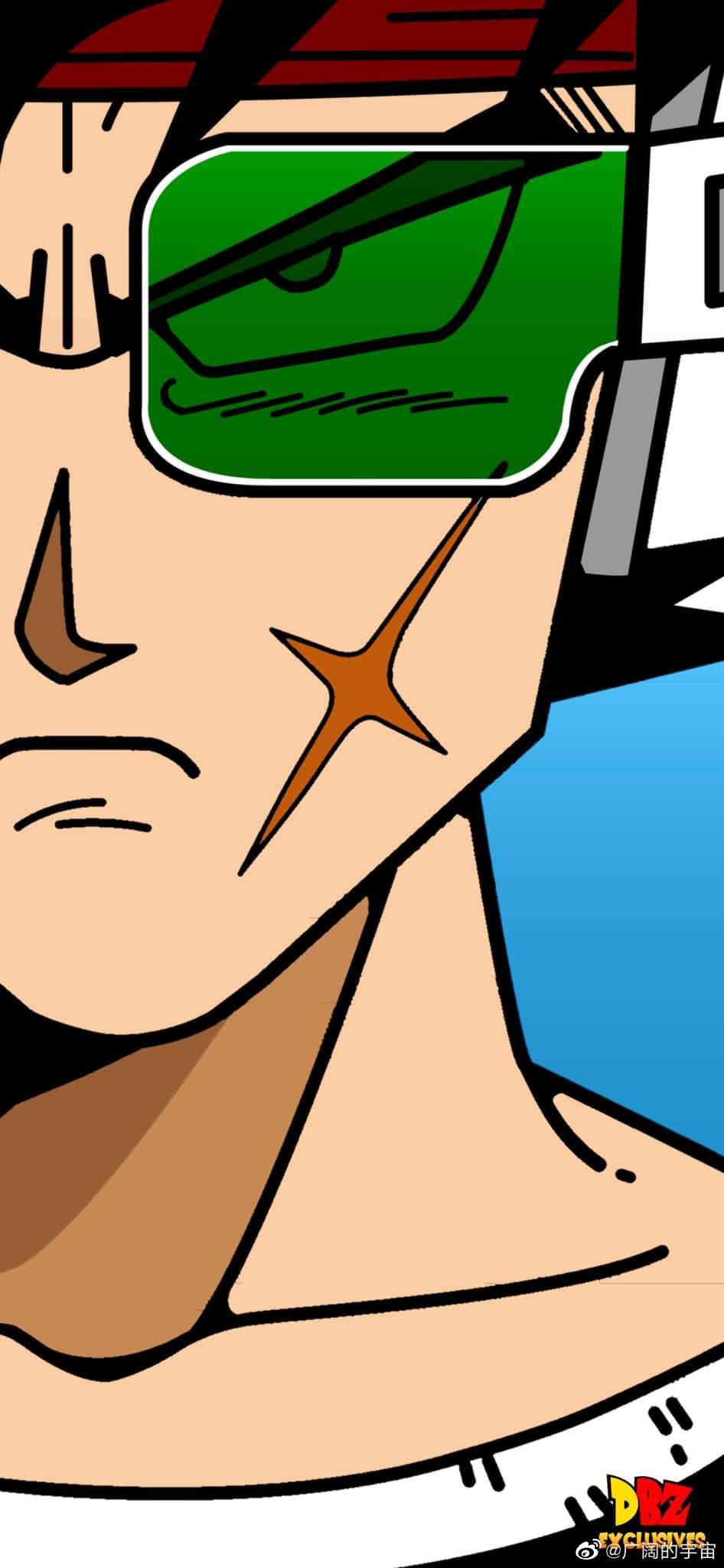 龙珠战斗力眼镜手机壁纸