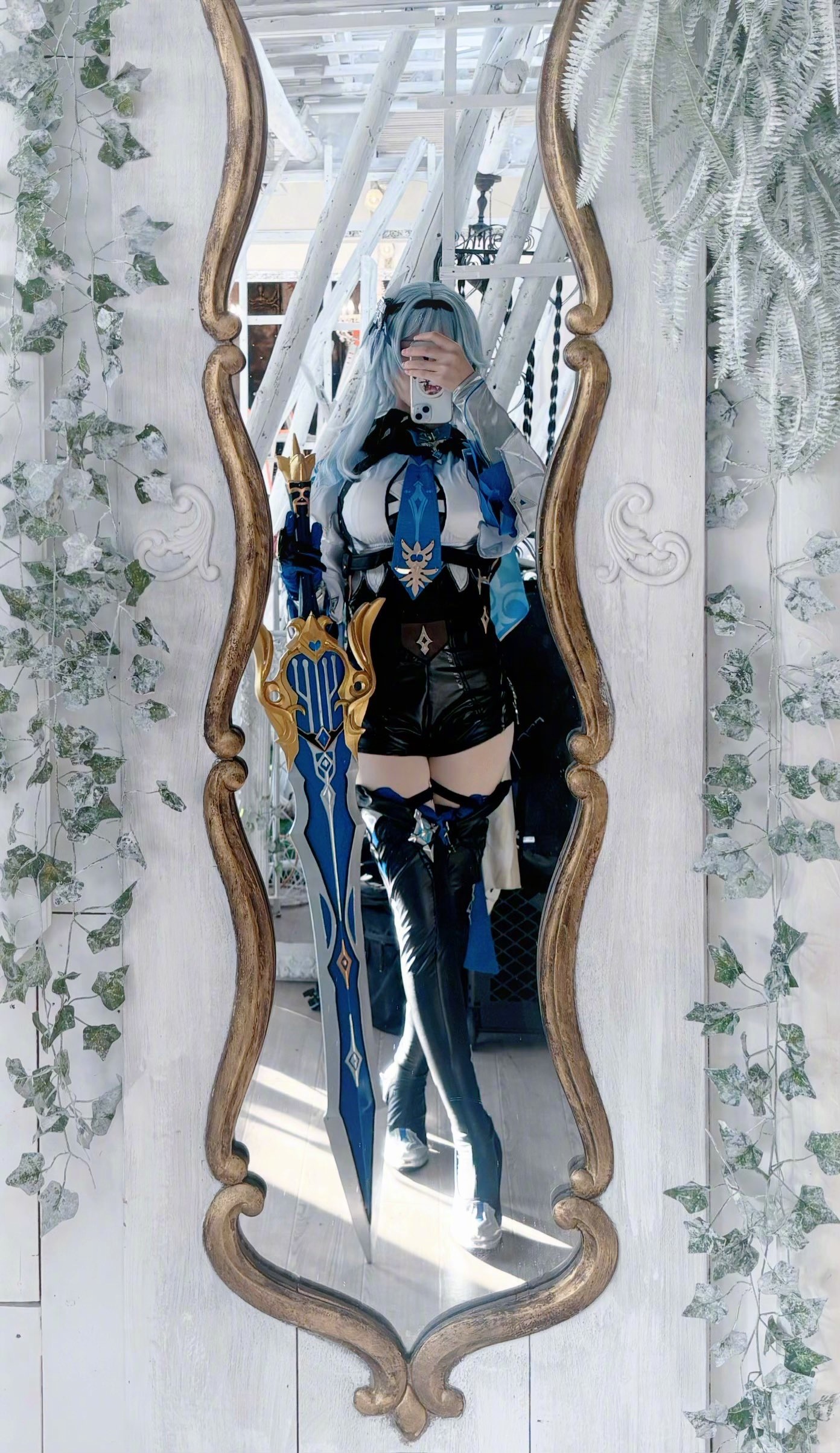 优菈cos 「冷酷的心是为了保护自己,」