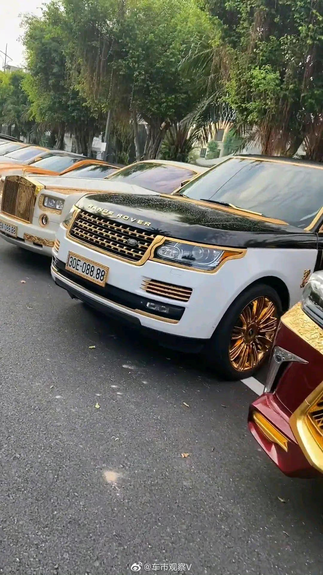 看到几张图说越南豪车是这样子