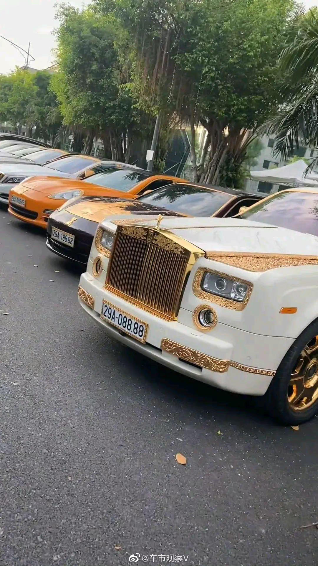 看到几张图说越南豪车是这样子