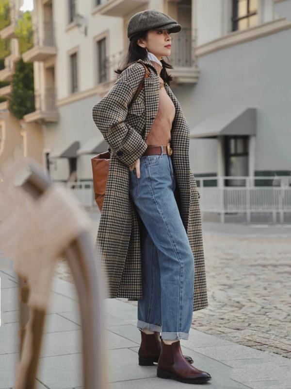 就完成了多套时髦穿搭,女人极简才是极美|三木|牛仔裤|时髦_新浪新闻