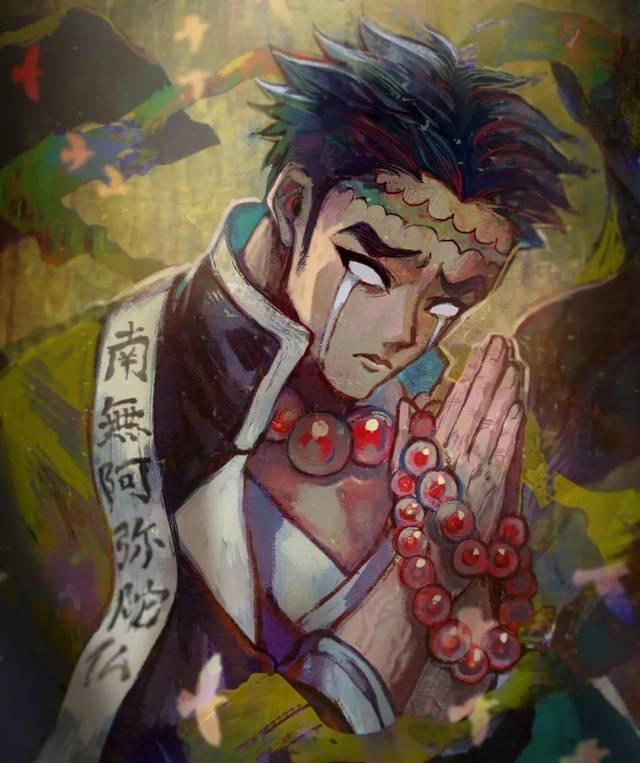 鬼灭之刃九柱中身体素质强度的前三名风柱和炎柱争夺第三