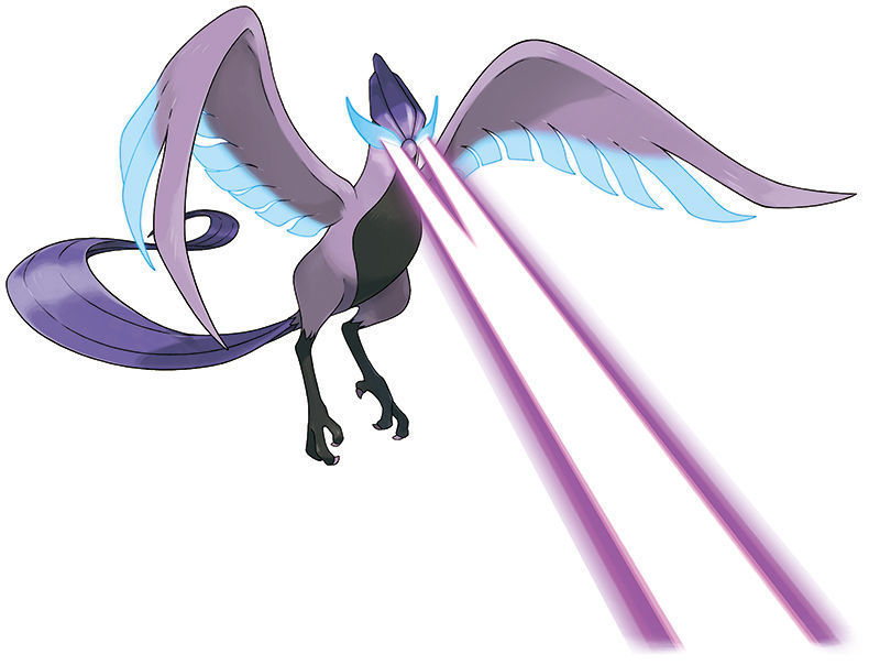 《宝可梦剑盾》冠之雪原dlc伽勒尔三神鸟形态