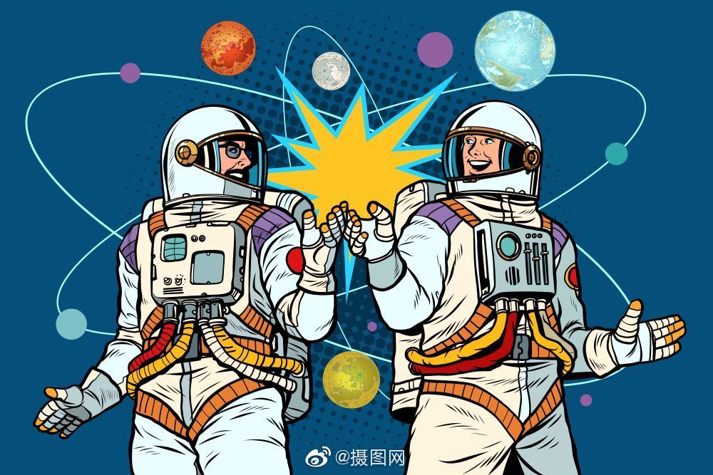 宇航员主题 插画分享~来体验冲出宇宙的创意!_高清图集_新浪网