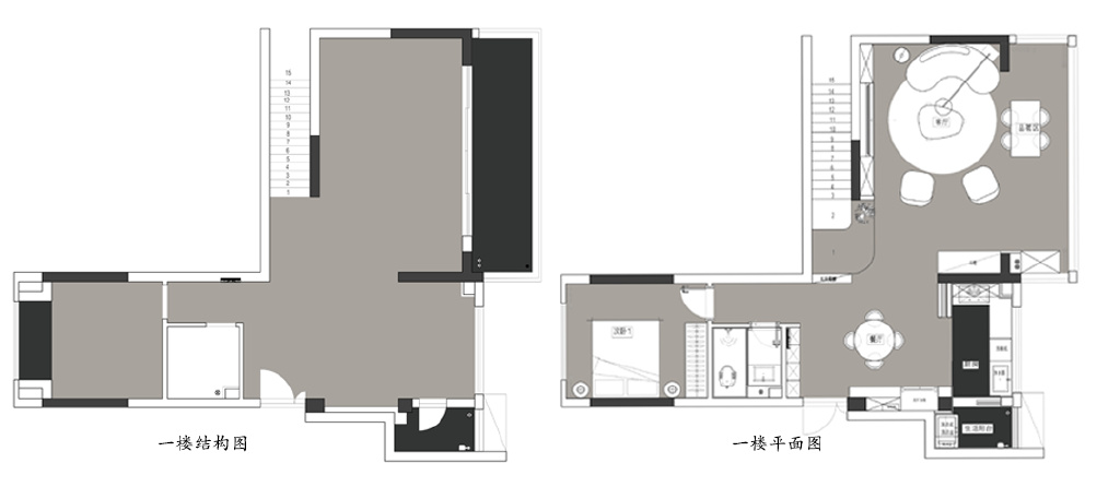 重庆室内设计工作室言正彩湖云璟145㎡他把客厅装成品茶空间美翻了!|设计|客厅|收纳|重庆室内设计工作室|言正|空间|重庆|胡桃木|生活|楼梯 ...