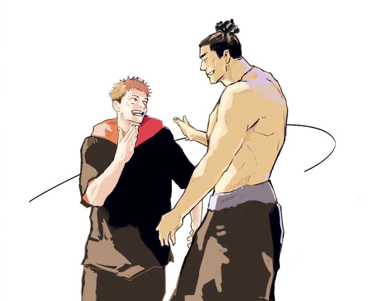 虎杖悠仁x东堂葵twitternandemotokasu