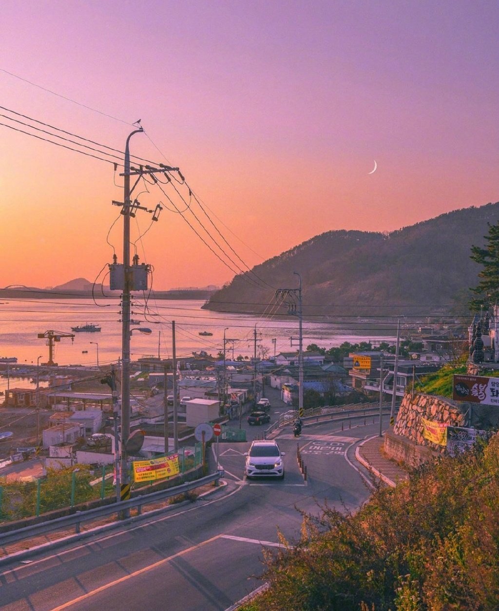温柔的夕阳时分