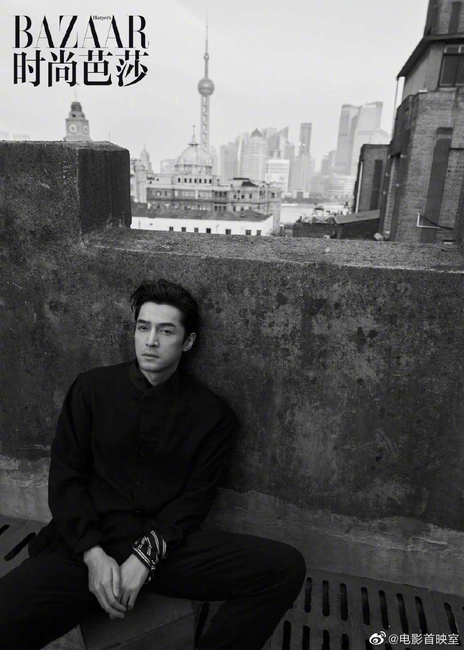 胡歌时尚芭莎二月刊封面写真