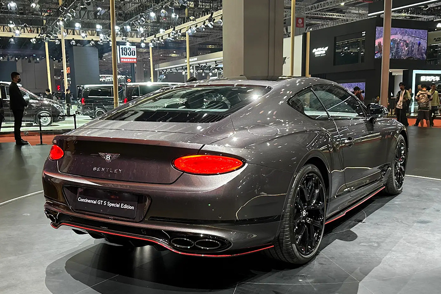 特别版宾利欧陆gts亮相上海车展全球仅此一台