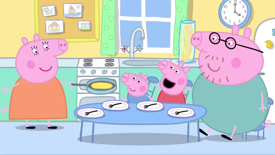 小猪佩奇全集之煎饼