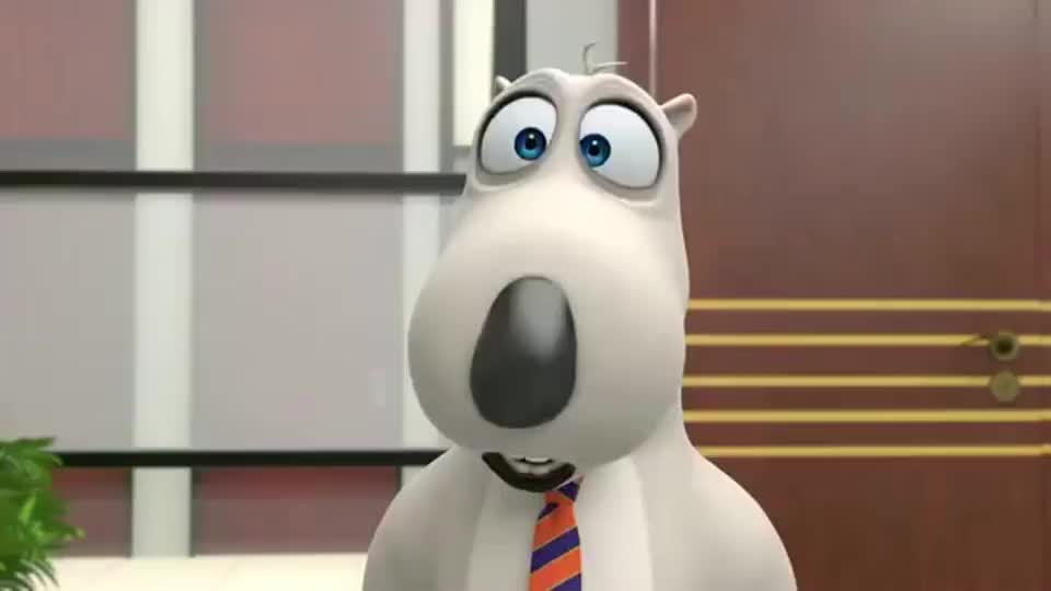 倒霉熊倒霉熊第一天上班把同事都得罪了这下真是惨了