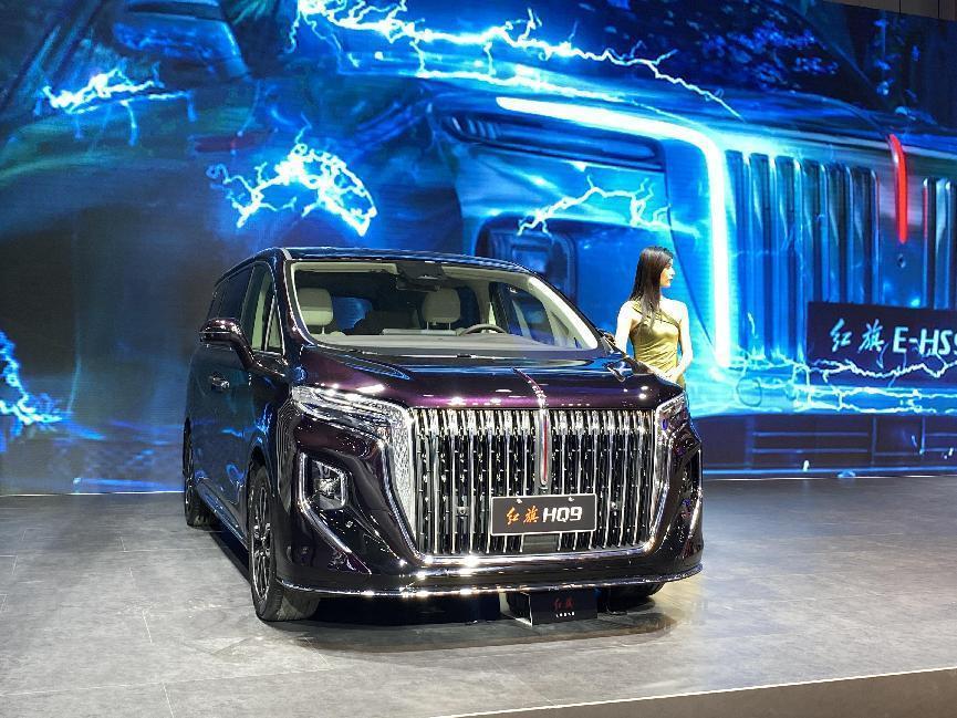 2022成都车展探馆红旗hq9亮相霸气得难以置信