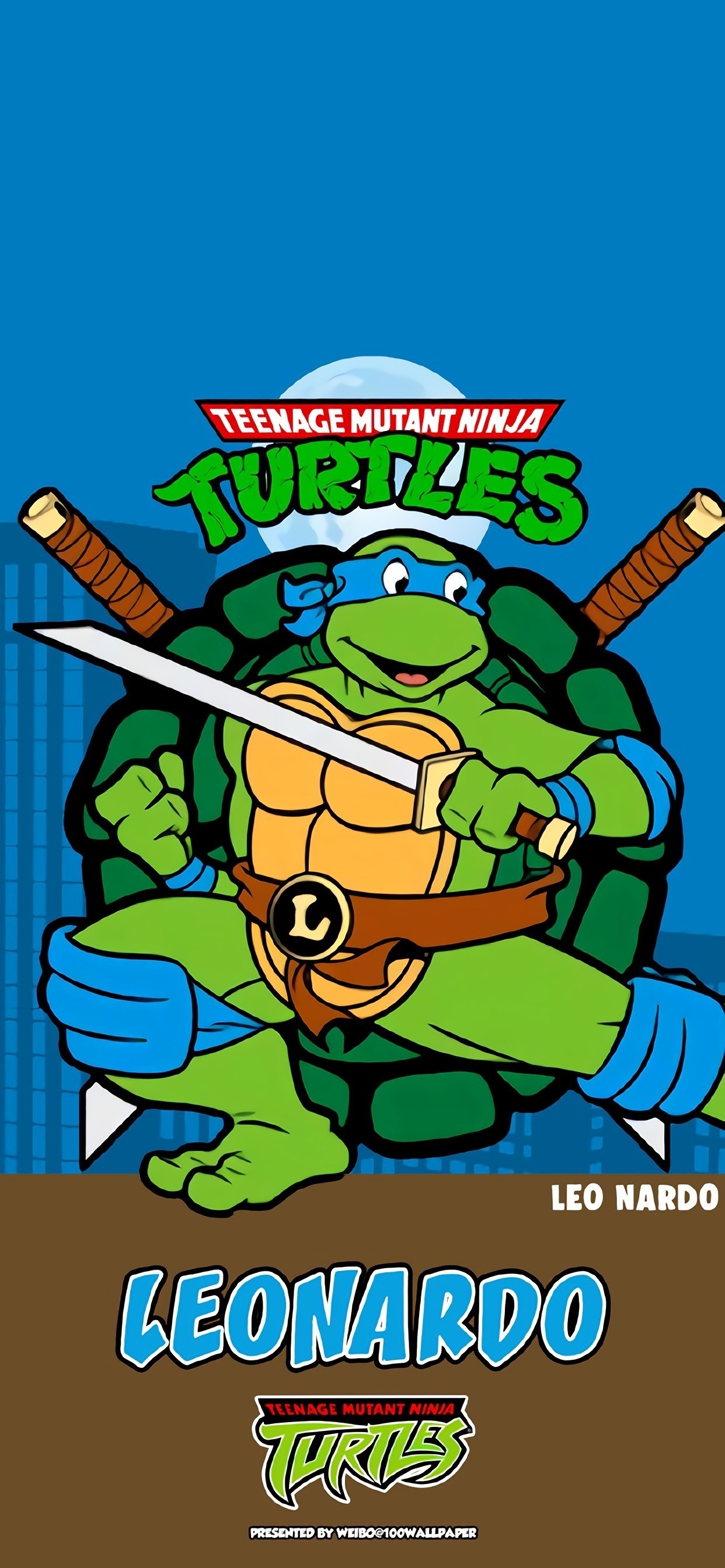 1987版《忍者神龟》竖屏手机壁纸