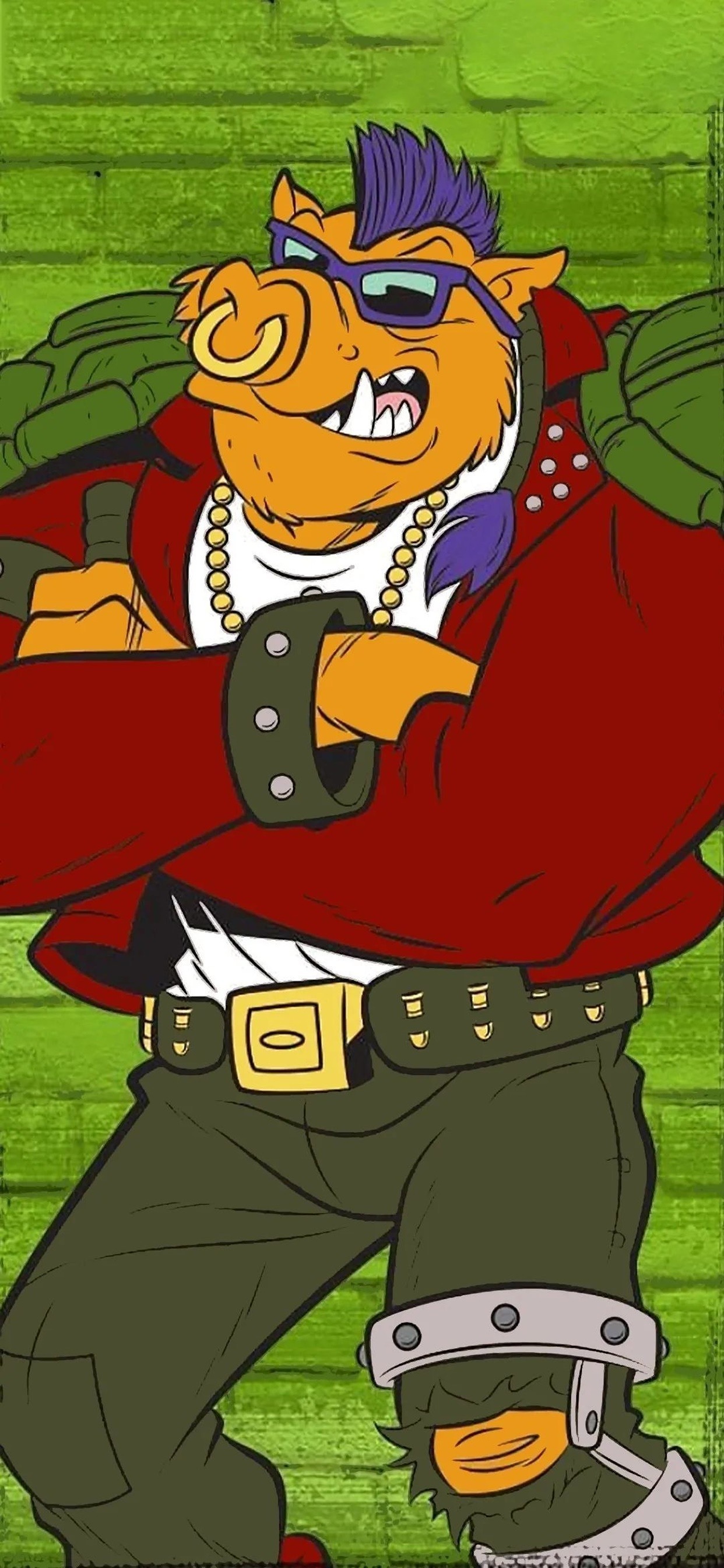 1987版《忍者神龟》竖屏手机壁纸